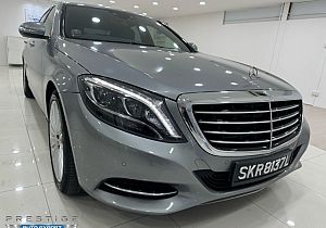 Mercedes Benz S400L R19 LED 2015 Rear Entertainment Silver